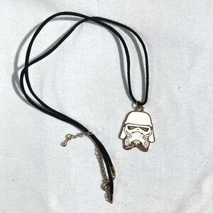 Never Released - Bioworld Star Wars Mudtrooper Pendant and Suede Necklace
